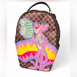 Sprayground Pink Panther Money Backpack